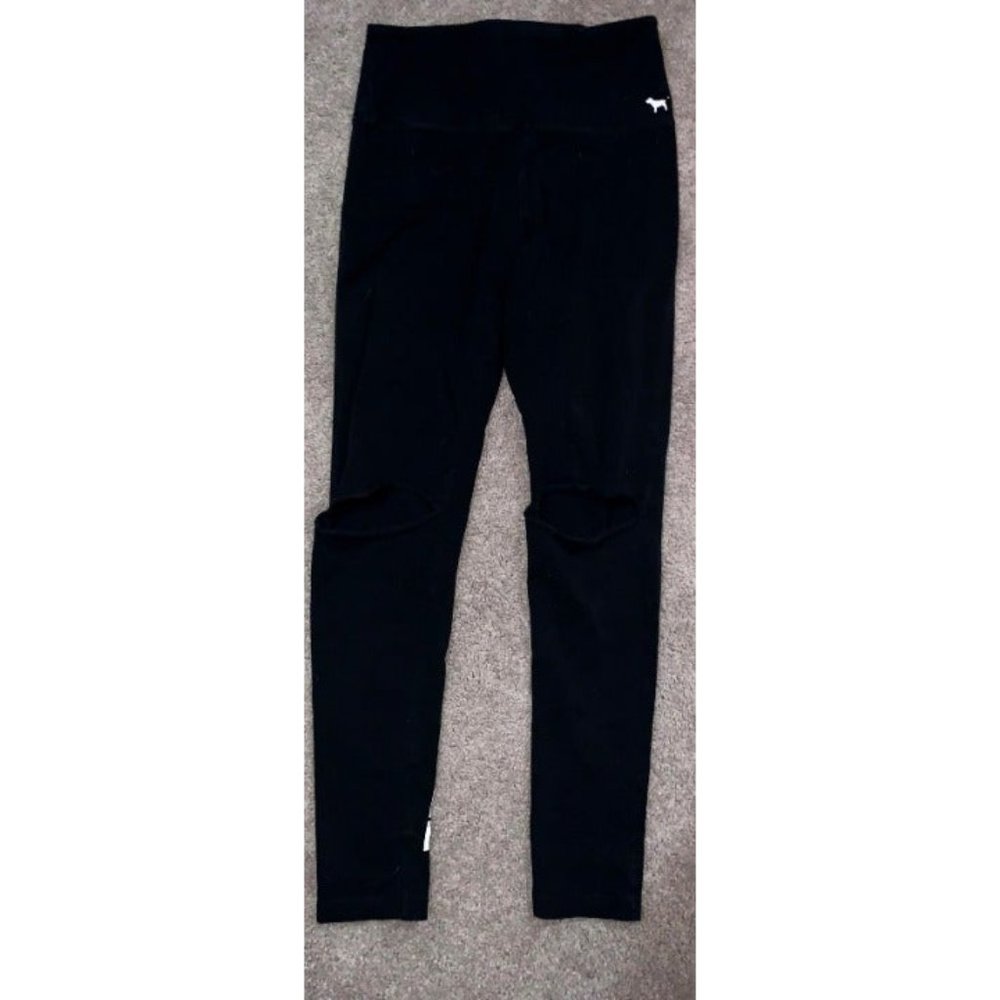 Pink Women's Athletic Pants - Black